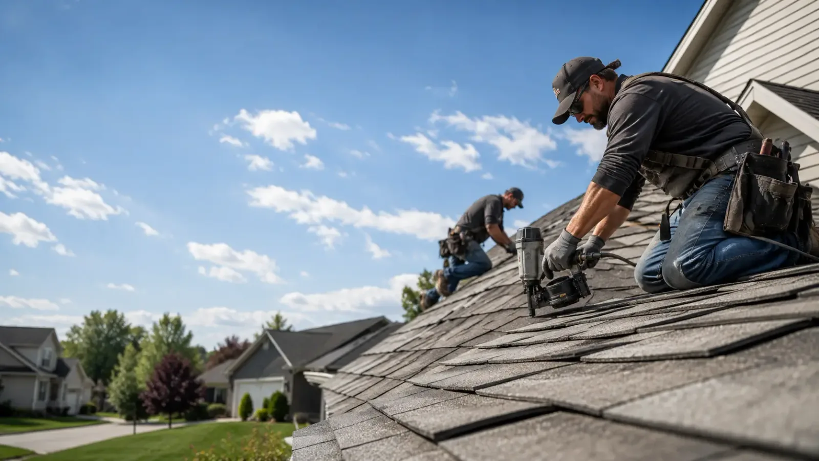 Storm Damage Roof Repair in Meridian, NY near me
